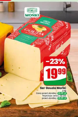 Ser Gouda Mońki promocja w Dino