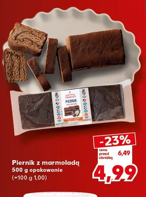 Piernik z marmoladą Stąd takie Dobre! promocja w Kaufland