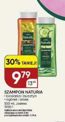Szampon do włosów Joanna Naturia Ogórek i Aloes promocja w Chata Polska