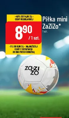 Piłka nożna mini ZaZiZo promocja w POLOmarket