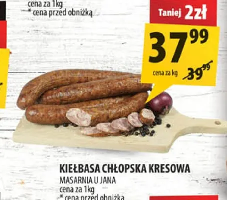 Kiełbasa chłopska kresowa Masarnia u Jana promocja w Arhelan