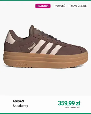 Sneakersy Adidas promocja w Deichmann