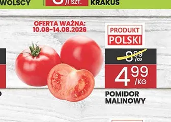 Pomidor malinowy promocja w Wafelek