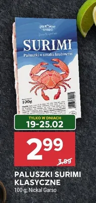 Paluszki surimi klasyczne promocja w Stokrotka