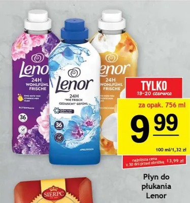 Płyn do płukania Lenor Goldene Orchidee promocja w Gram Market