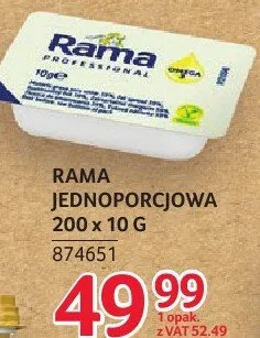 Rama jednoporcjowa 200 x 10g promocja w Selgros