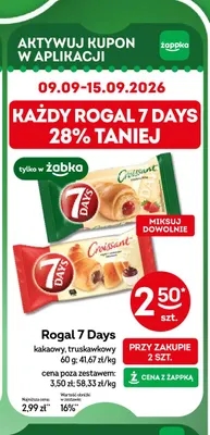 Rogal 7 Days kakaowy promocja w Żabka