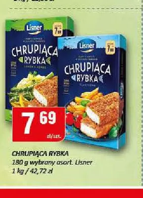 Chrupiąca rybka klasyczna Lisner promocja w Chorten