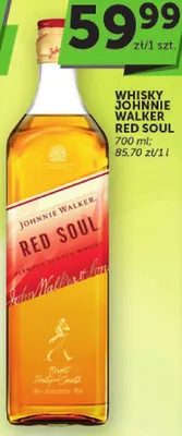 Whisky Red Soul promocja w Groszek