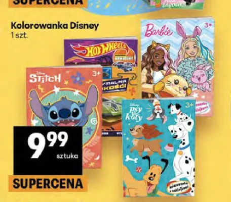 Kolorowanka Disney promocja w Delikatesy Centrum