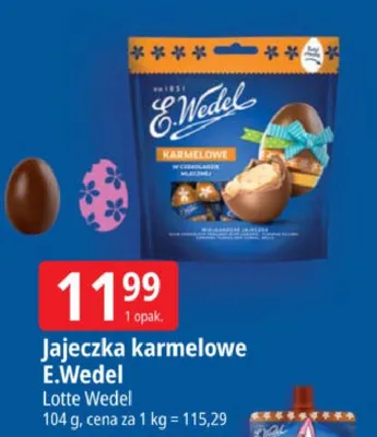 Jajeczka karmelowe promocja w Leclerc