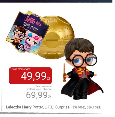 Laleczka Harry Potter L.O.L. Surprise! promocja w Smyk
