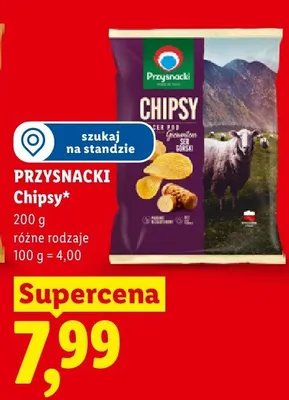 Chipsy Przysnacki promocja w Lidl