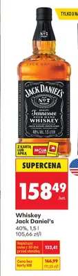 Whiskey Jack Daniel's promocja w Biedronka