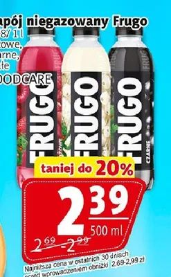 Napój niegazowany Frugo białe promocja w Prim Market