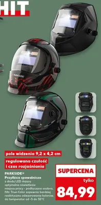 Przyłbica spawalnicza promocja w Kaufland