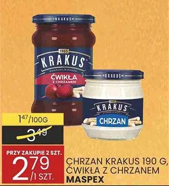 Chrzan promocja w Wafelek