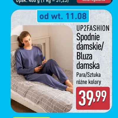 Spodnie damskie Up2Fashion promocja w Aldi