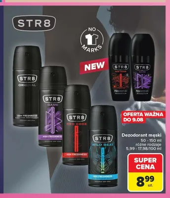 Dezodorant roll-on STR8 Game promocja w Carrefour
