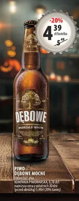 Piwo Dębowe Mocne promocja w Arhelan