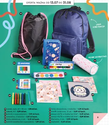 Flamastry 6 sztuk promocja w Biedronka