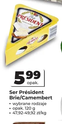 Ser camembert Président promocja w Odido
