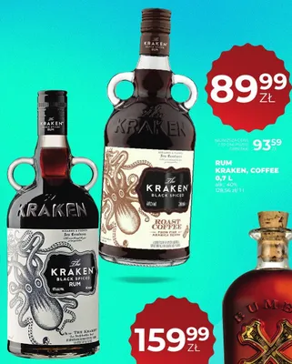 Rum Kraken Black Spiced promocja w Duży Ben