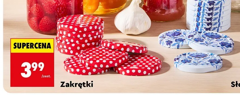 Zakrętki promocja w Biedronka