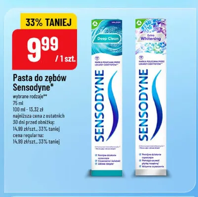 Pasta do zębów Sensodyne Whitening promocja w POLOmarket