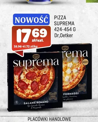Pizza Suprema Formaggi Dr.Oetker promocja w Społem Praga