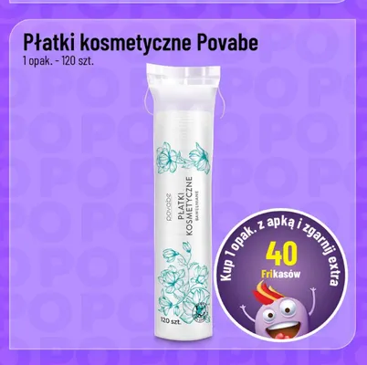 Płatki kosmetyczne Povabe promocja w POLOmarket
