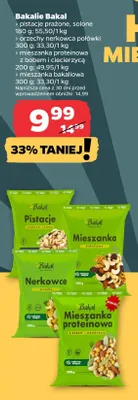 Orzechy nerkowca połówki Bakal promocja w Netto