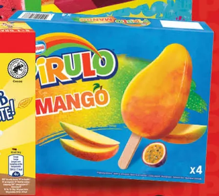 Lody Pirulo Mango Nestlé 4-pak promocja w POLOmarket
