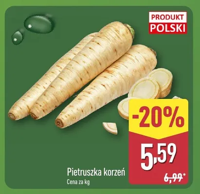 Pietruszka korzeń promocja w Aldi