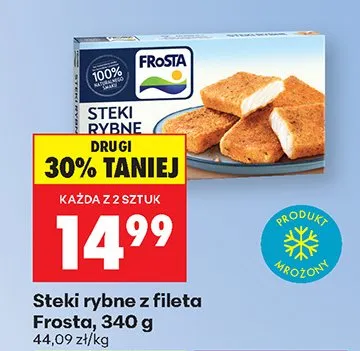 Steki rybne z fileta Frosta promocja w Biedronka