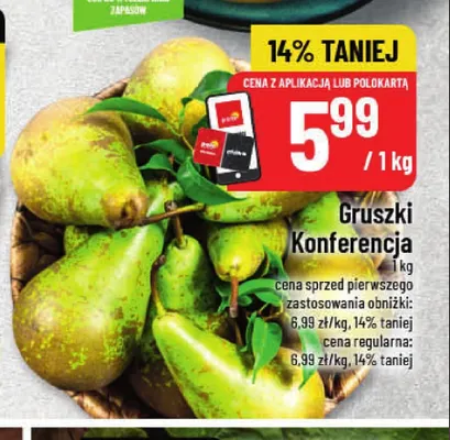 Gruszki Konferencja promocja w POLOmarket
