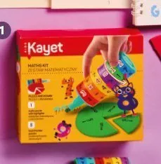 Zestaw matematyczny Maths Kit Kayet promocja w Biedronka