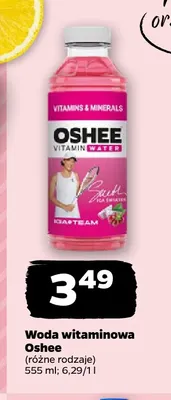 Woda witaminowa Oshee promocja w Netto