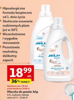 Mleczko do prania wybrane rodzaje promocja w Auchan