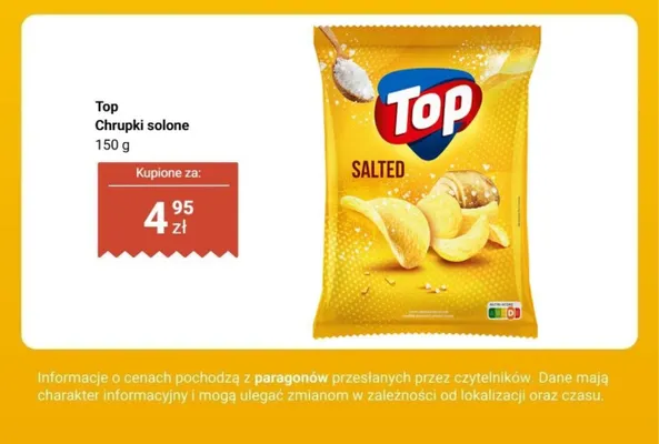 Chrupki solone promocja w Biedronka