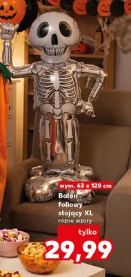 Balon foliowy stojący Xl promocja w Kaufland