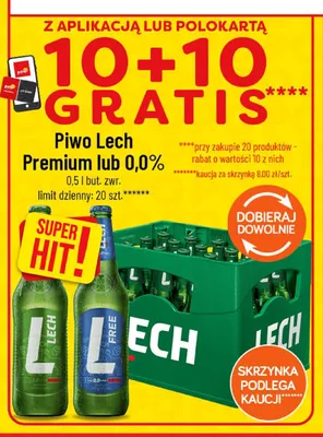 Piwo bezalkoholowe Lech promocja w POLOmarket