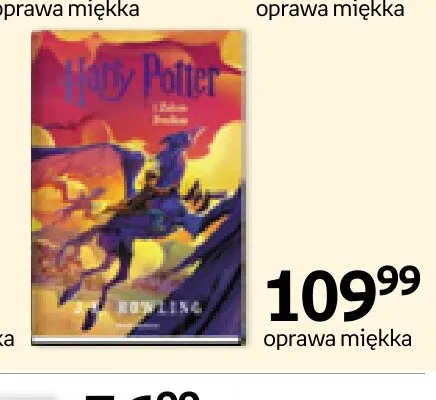 Książka Harry Potter i Zakon Feniksa J.K. Rowling promocja w Empik