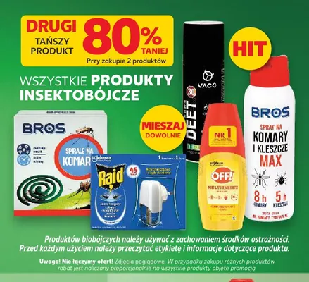 Spray na komary i kleszcze Vaco promocja w Kaufland