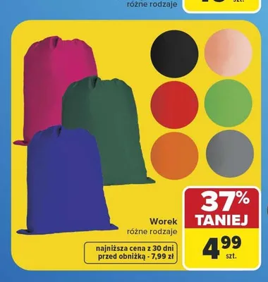 Worek promocja w Carrefour