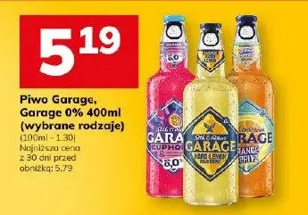 Piwo garage, caraga promocja w Hitpol