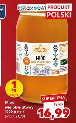 Miód wielokwiatowy promocja w Kaufland