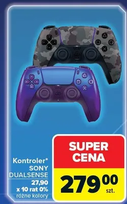 Kontroler Dualsense różne kolory promocja w Carrefour