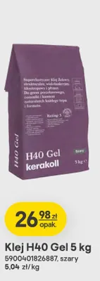 Klej H40 Gel szary Kerakoll promocja w Castorama