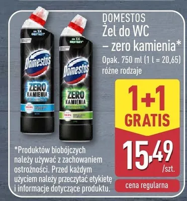 Żel do WC - zero kamienia promocja w Aldi